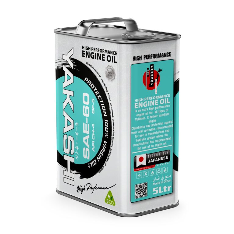 SAE-60 Engine Oil - 5L - Yakashi
